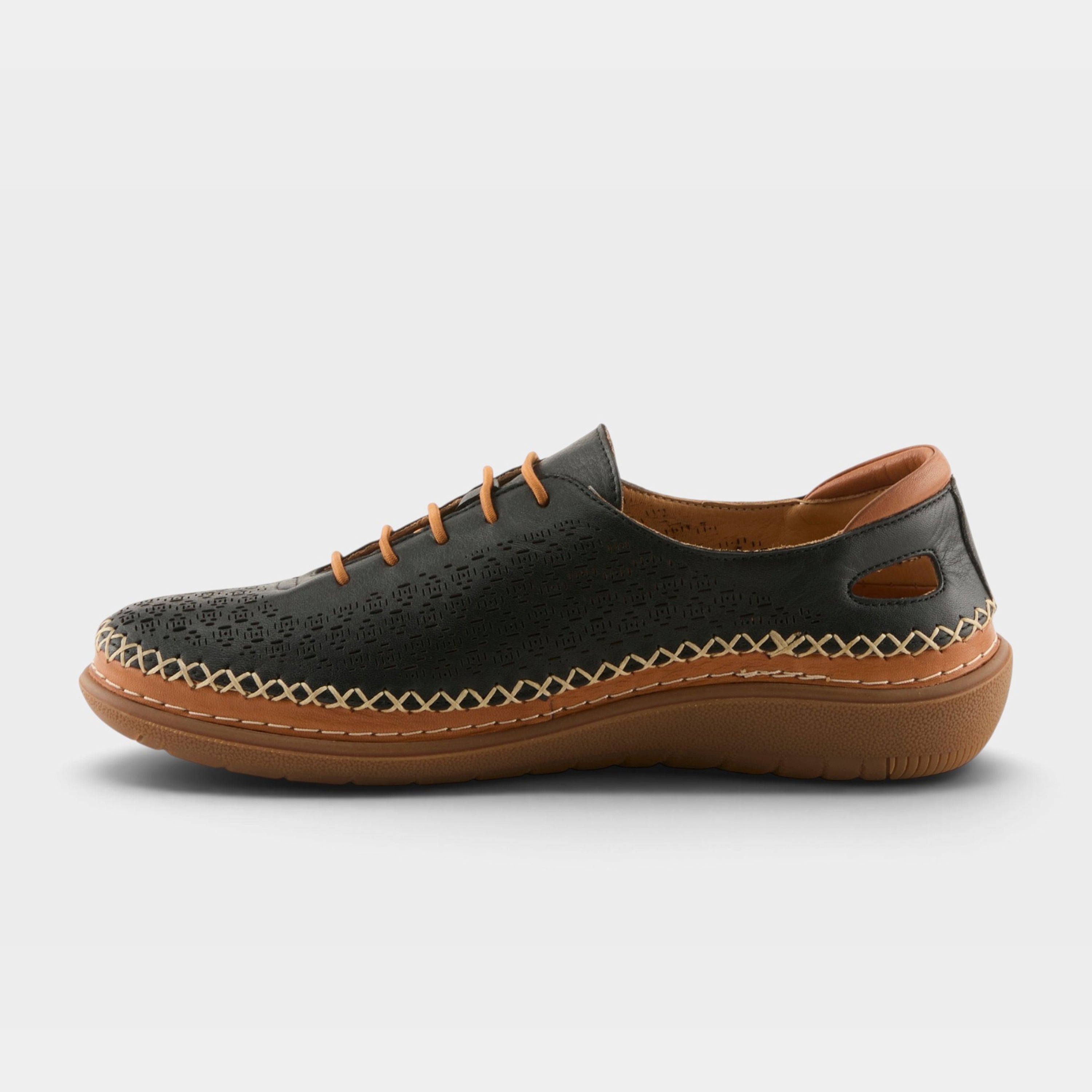 Spring Step Janell Black Casual Shoe