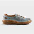 Spring Step Janell Blue Casual Shoe
