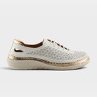 Spring Step Janell White Casual Shoe