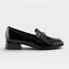 Azura Jannette Black Patent Shoe