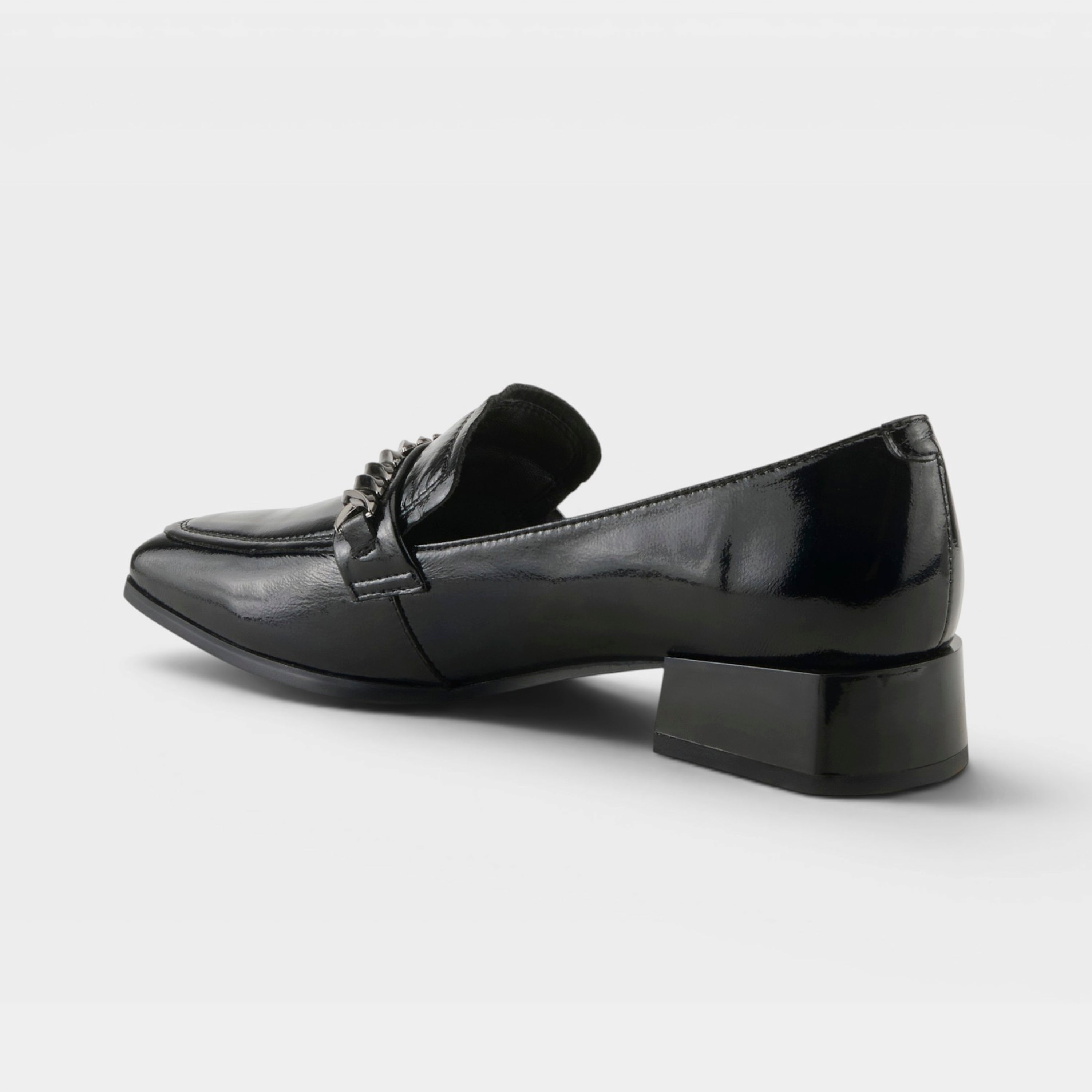 Azura Jannette Black Patent Shoe