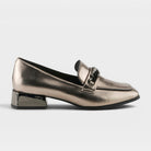Azura Jannette Pewter Patent Shoe