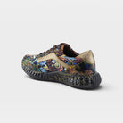 L'Artiste Javana sneakers in Gold Multi, alternate angle view