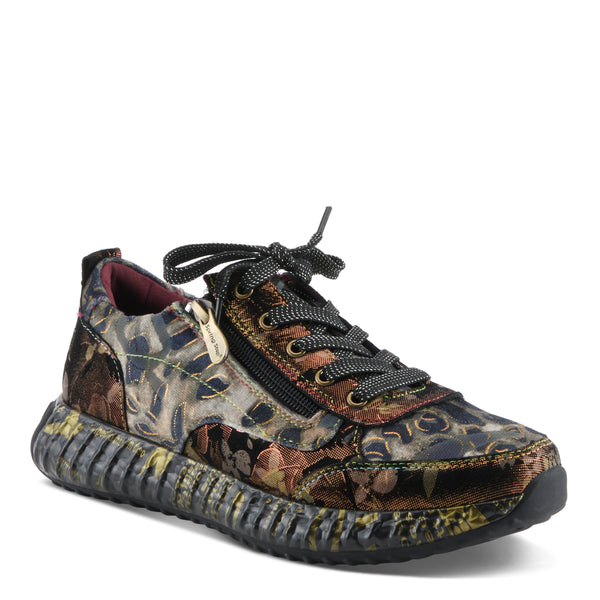 L'artiste Javana Lace Up Zipper Sneakers - Spring Step Shoes