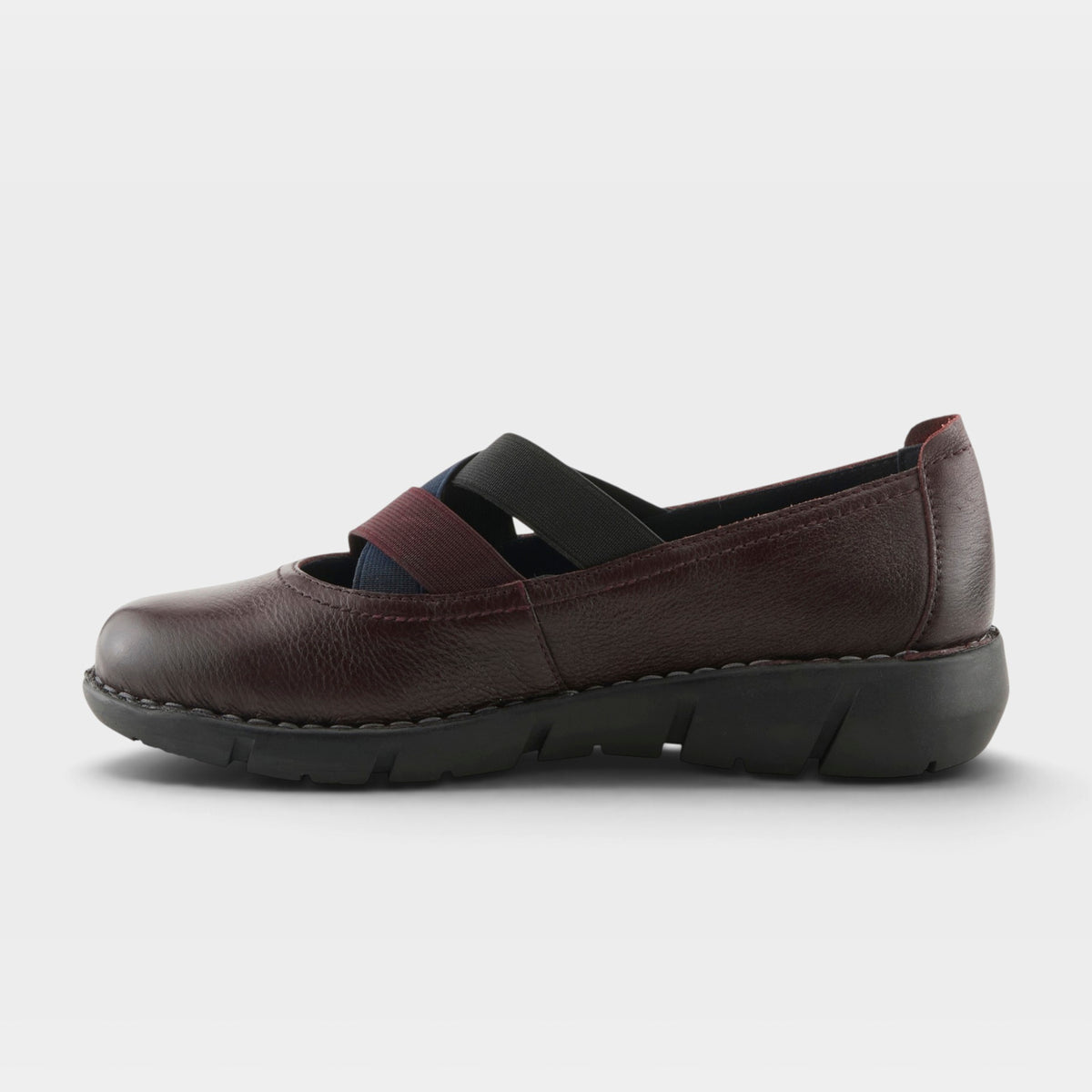 Spring Step Jax Bordeaux Multi Casual Shoe