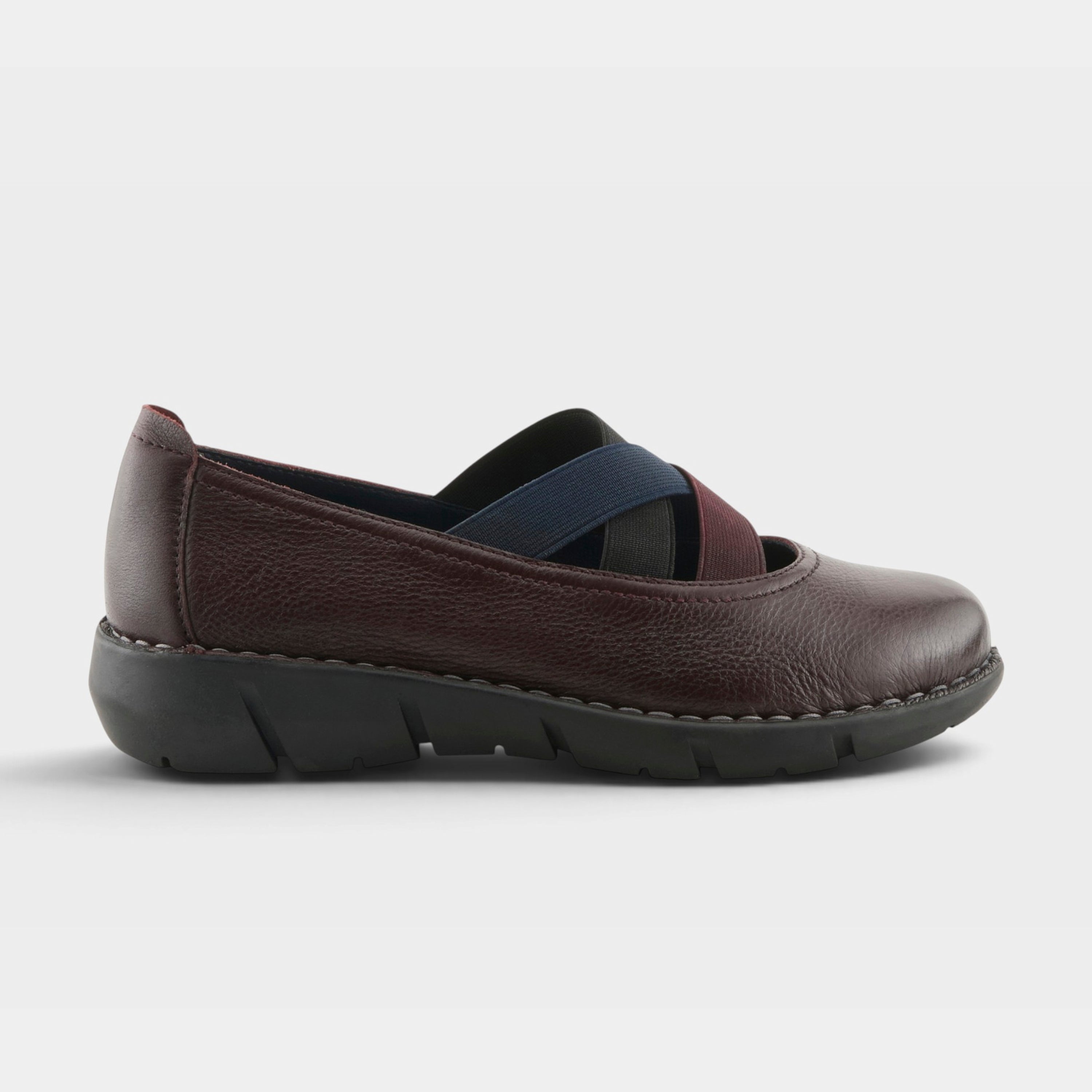 Spring Step Jax Bordeaux Multi Casual Shoe
