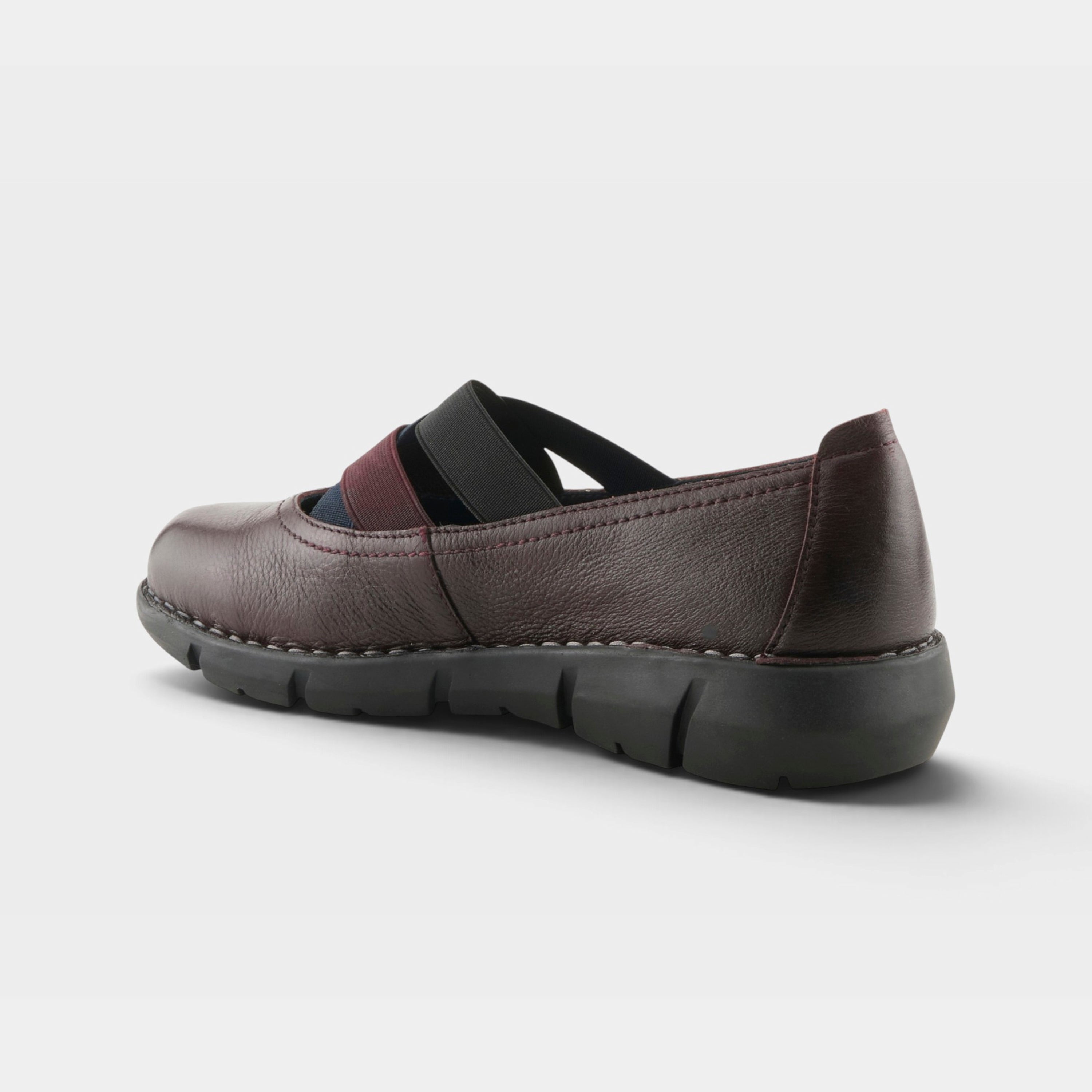 Spring Step Jax Bordeaux Multi Casual Shoe