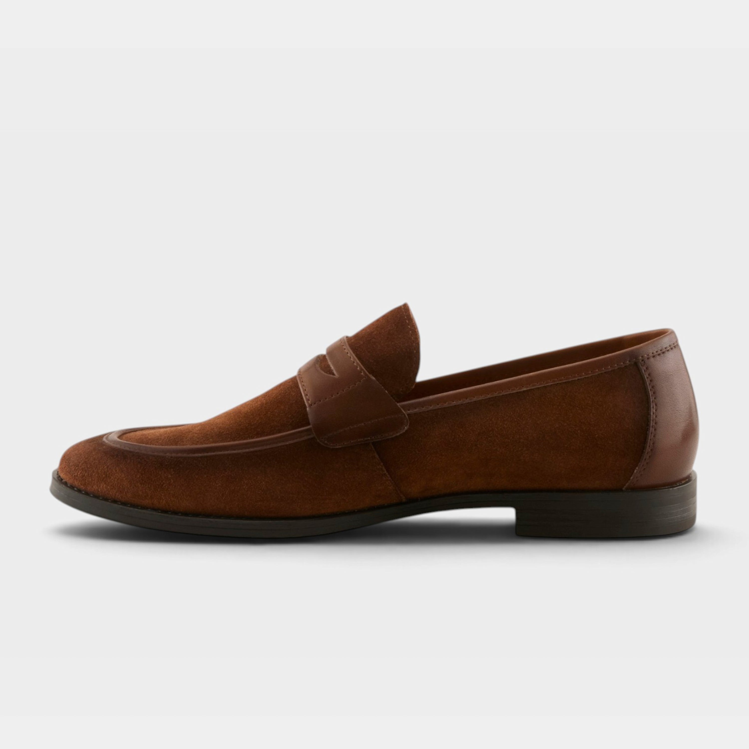 Spring Step Men Jaxon Cognac Suede Slip-On Shoe