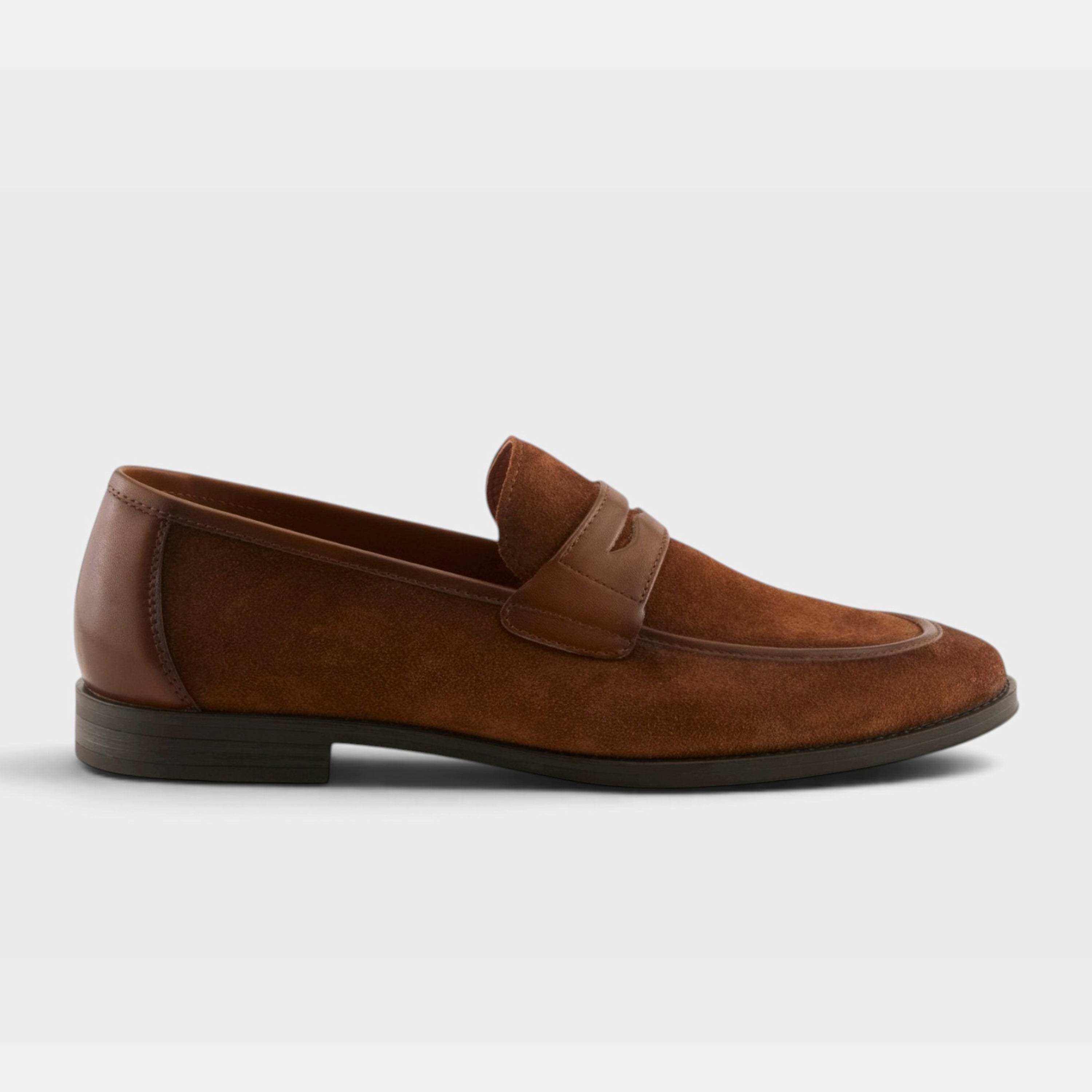 Spring Step Men Jaxon Cognac Suede Slip-On Shoe