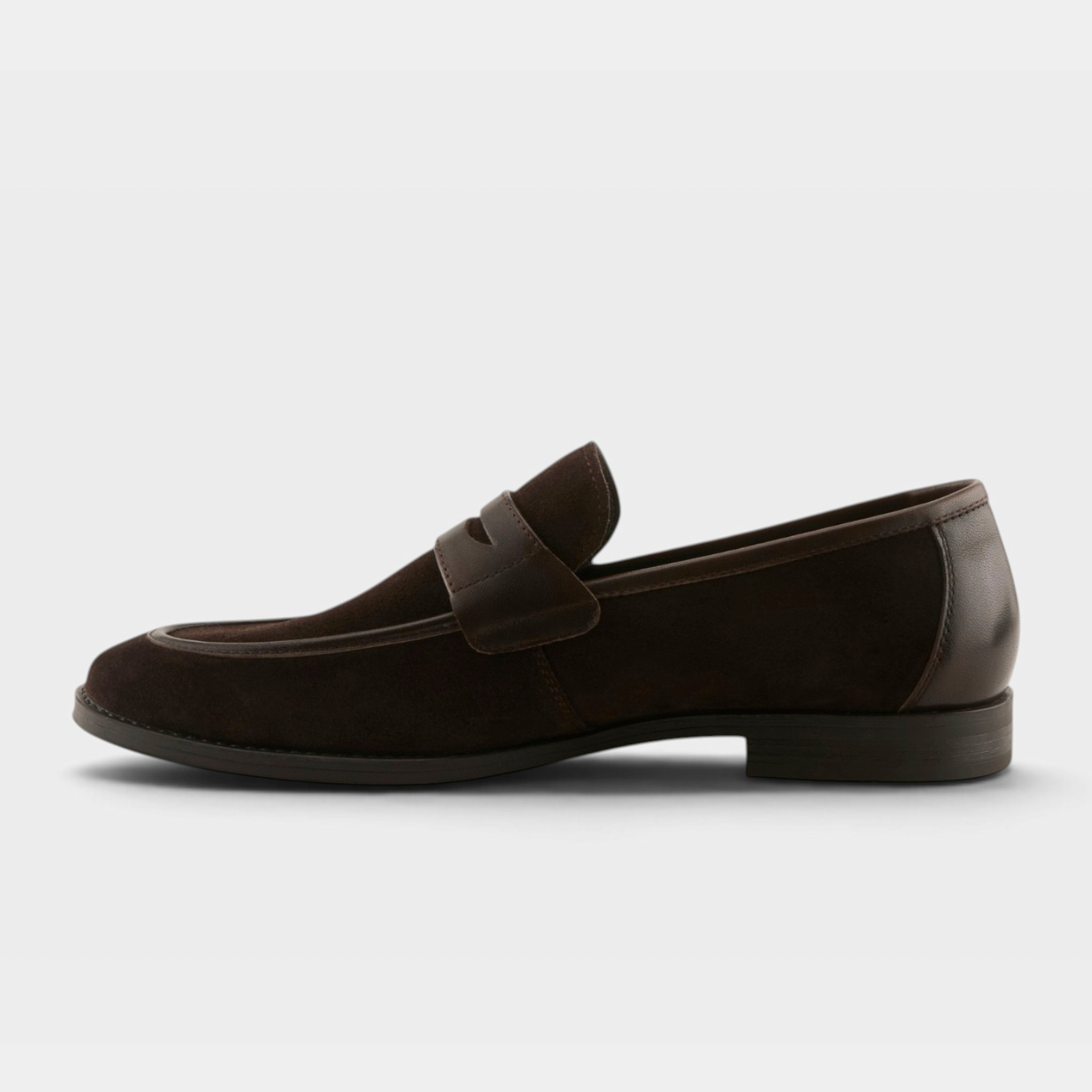 Spring Step Men Jaxon Dark Brown Suede Slip-On Shoe