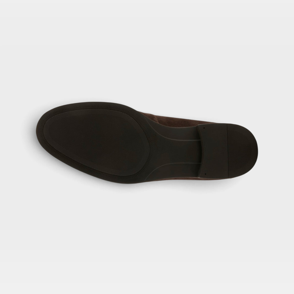 Spring Step Men Jaxon Dark Brown Suede Slip-On Shoe