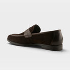 Spring Step Men Jaxon Dark Brown Suede Slip-On Shoe
