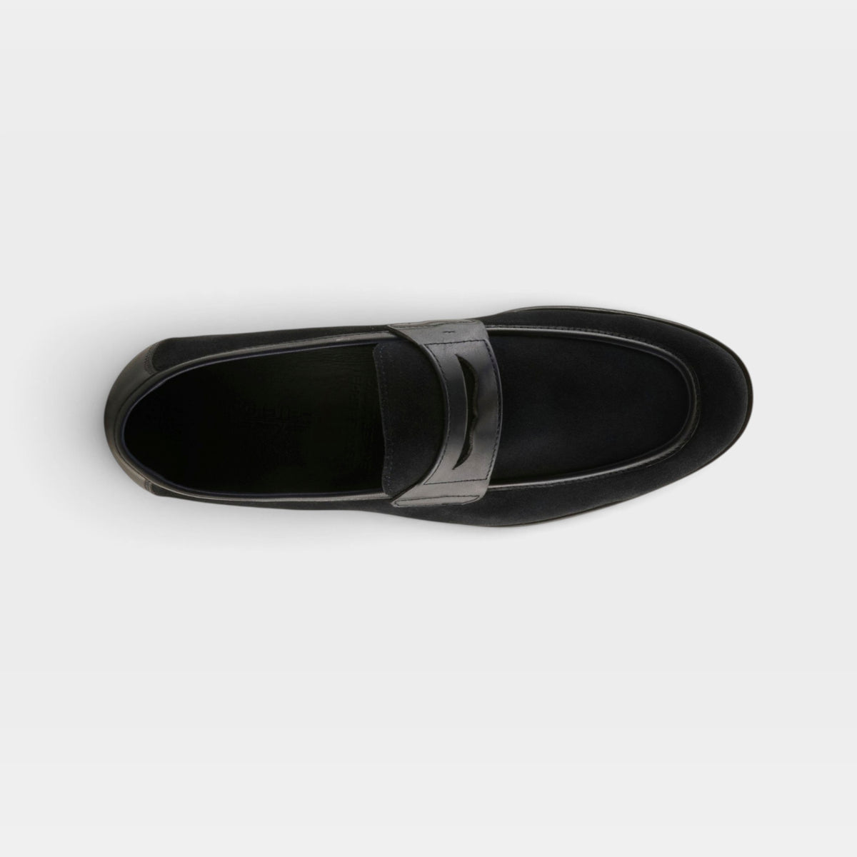 Spring Step Men Jaxon Navy Suede Slip-On Shoe