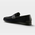Spring Step Men Jaxon Navy Suede Slip-On Shoe