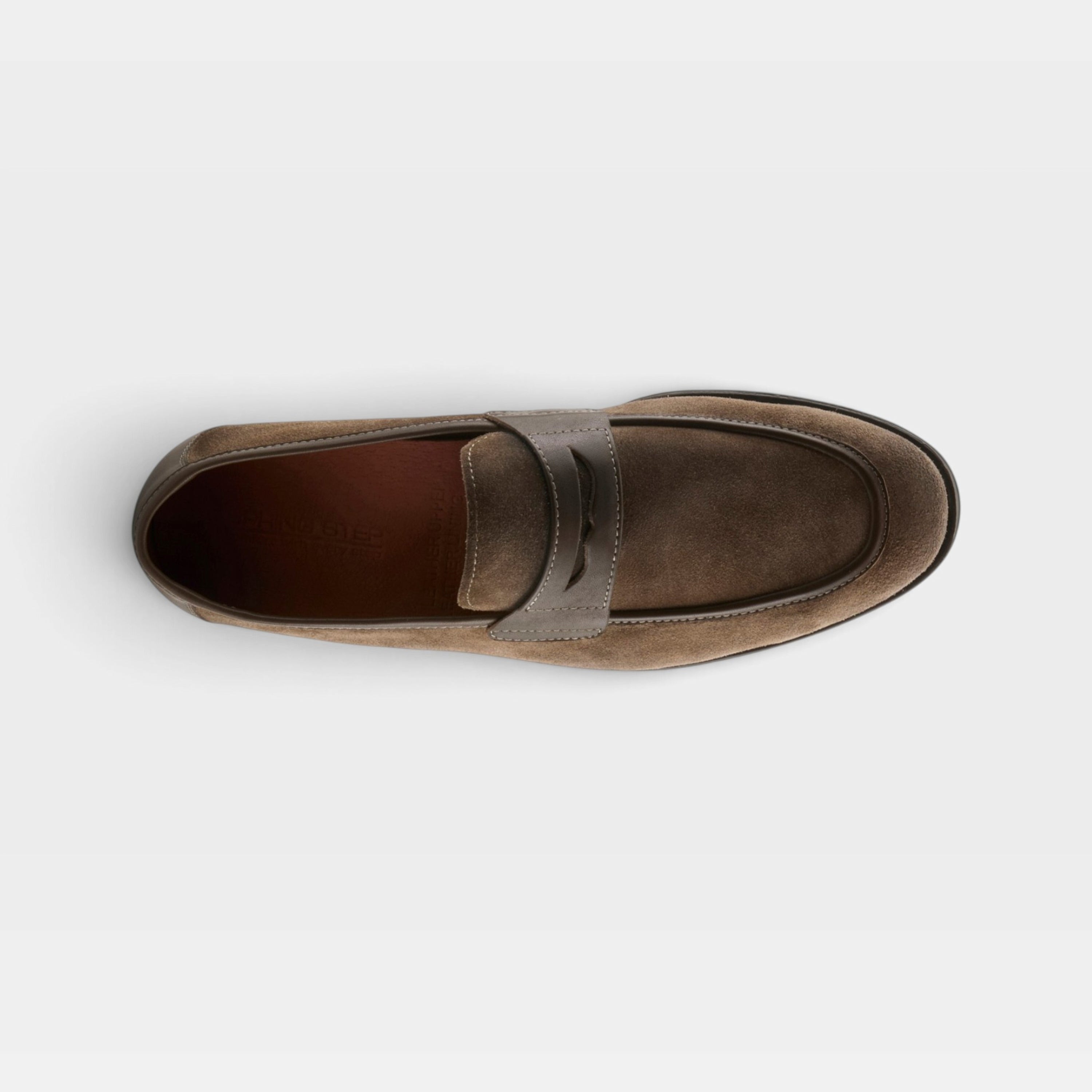 Spring Step Men Jaxon Olive Suede Slip-On Shoe