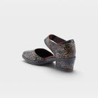 L'Artiste Jazzberry shoes in Black Multi, alternate angle view