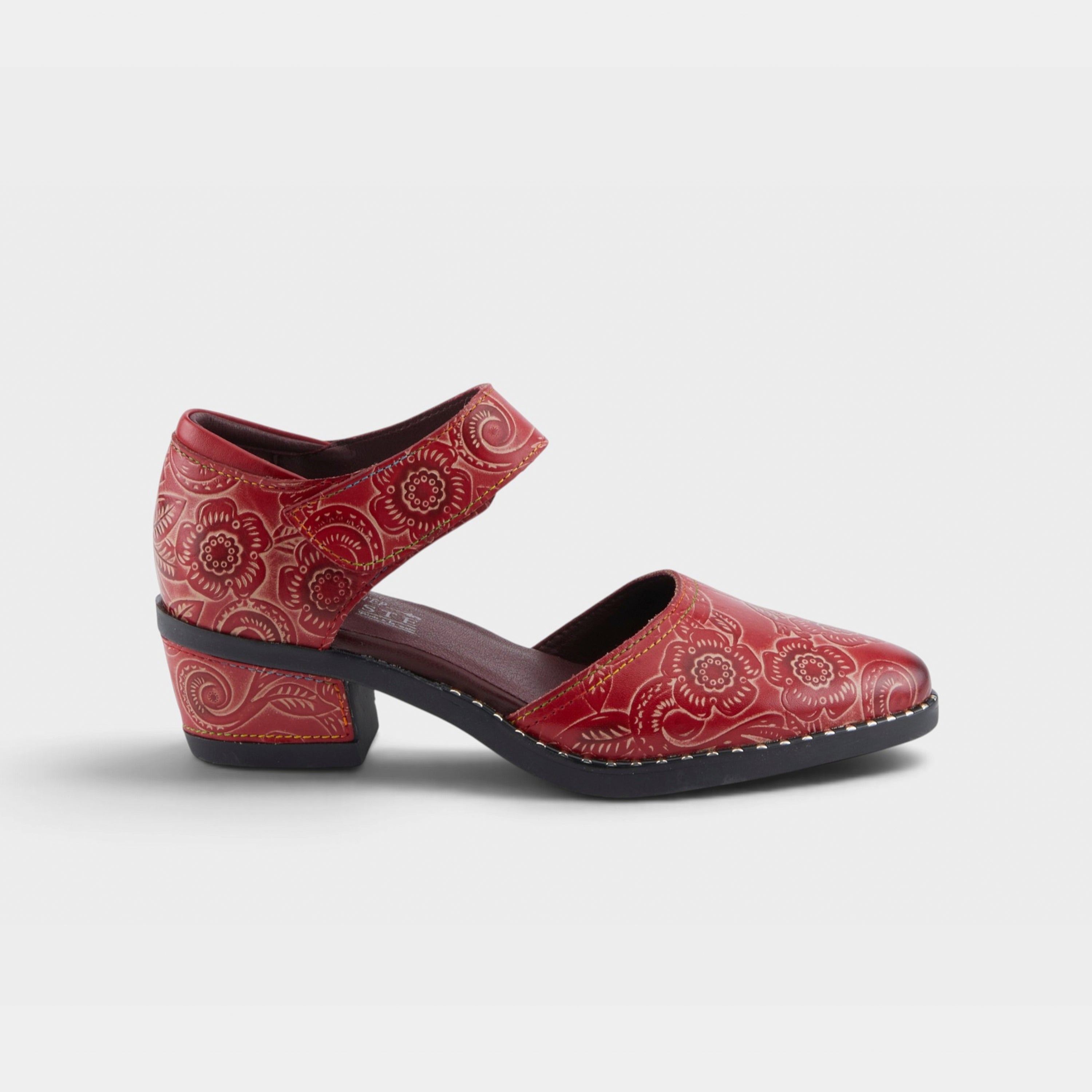 L'Artiste Jazzberry shoes in Red Multi, hero view