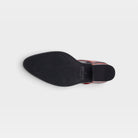 L'Artiste Jazzberry shoes in Red Multi, outsole view