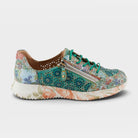 L'Artiste Jazzie sneaker in Turquoise Multi, hero view