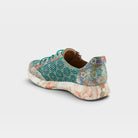 L'Artiste Jazzie sneaker in Turquoise Multi, alternate angle view