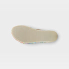 L'Artiste Joelina-Dazi ankle strap sandals in Turquoise Multi, outsole view