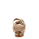 L'Artiste L'ARTISTE JOELINA-DAZI ANKLE STRAP SANDALS sandal in grey multi with handcrafted leather design