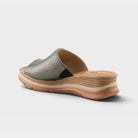 Spring Step Jolina Pewter Wedge Sandal