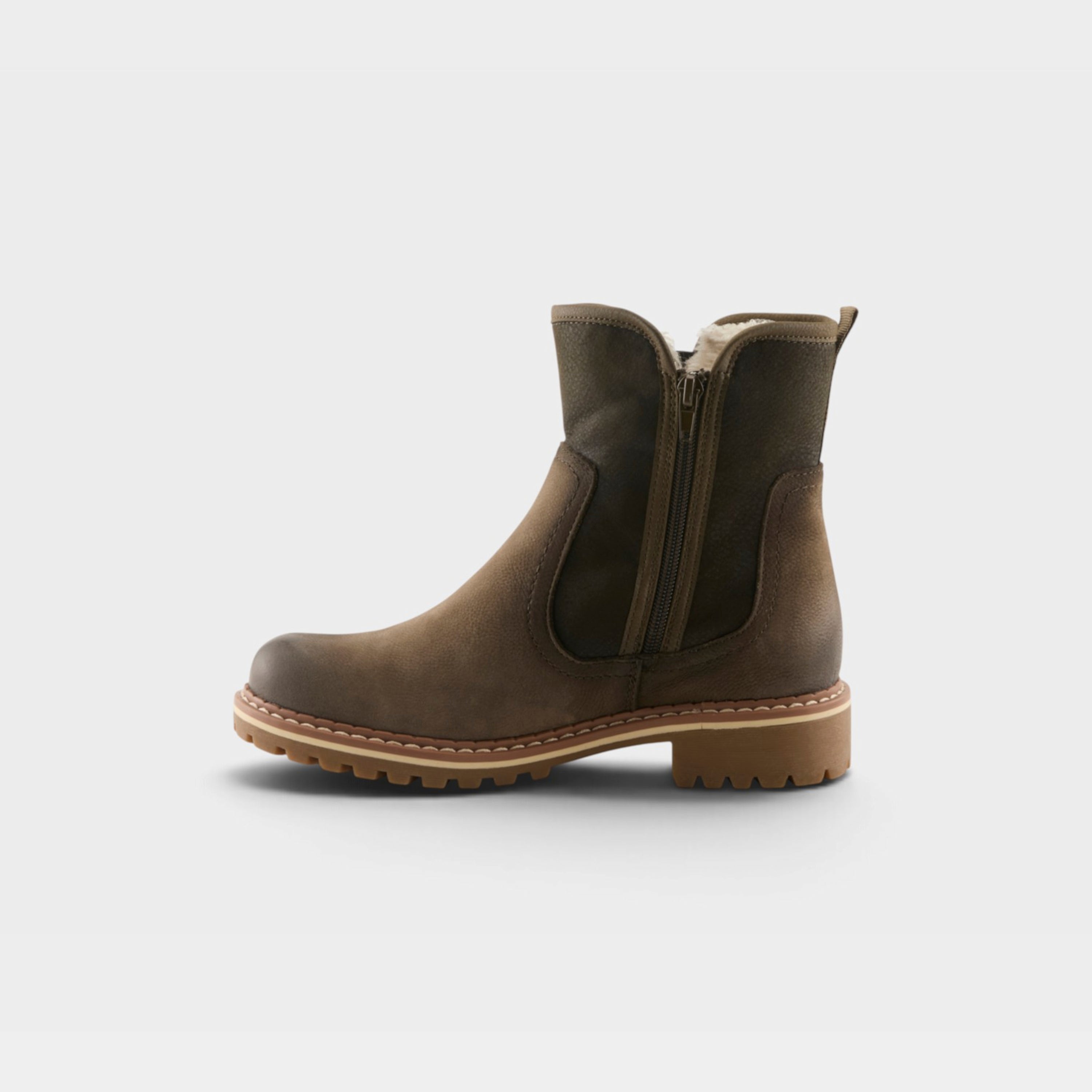 Spring Step Jovany Olive Green Casual Boot