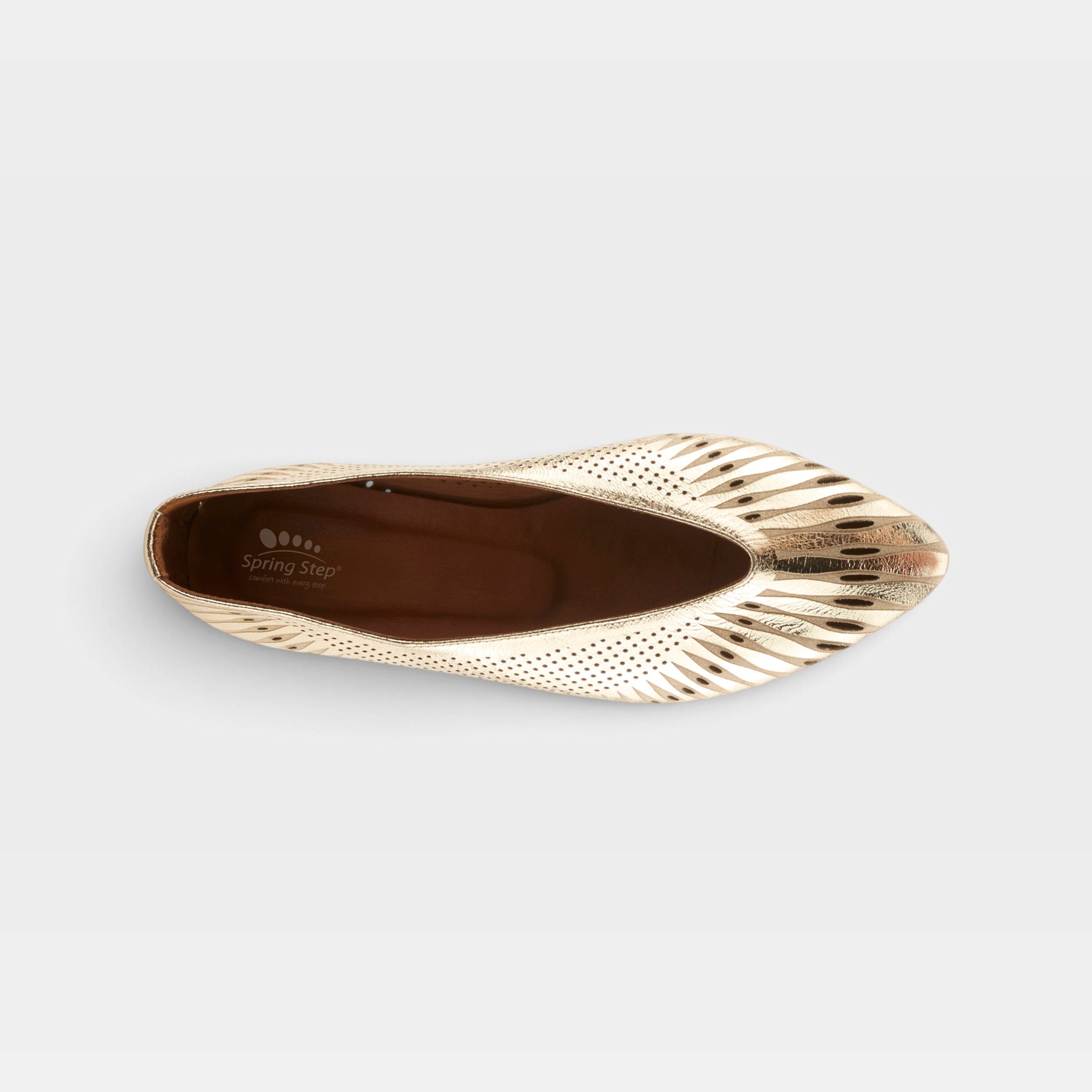 Spring Step Jovy Gold Shoe