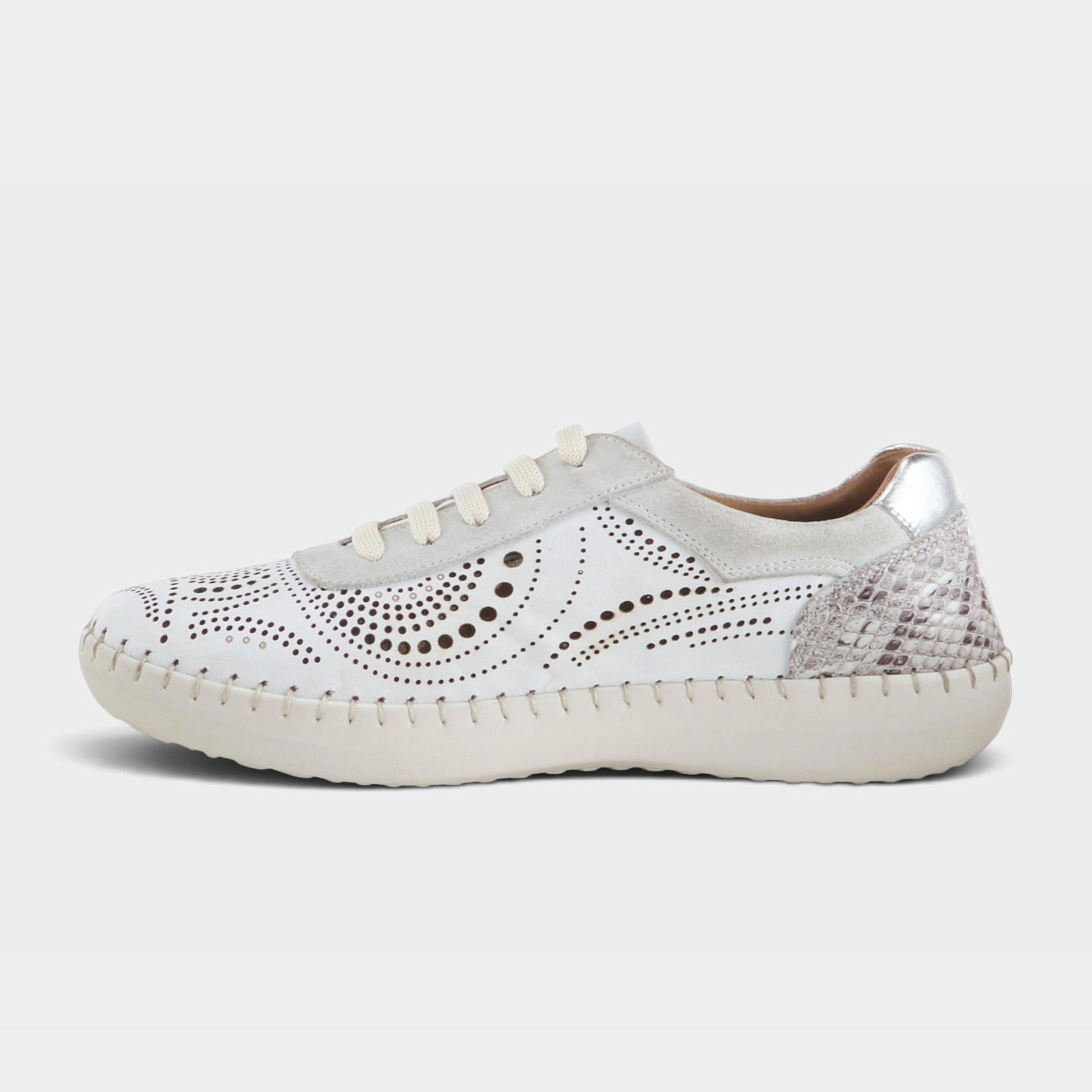 Spring Step Jumilla White Sneaker