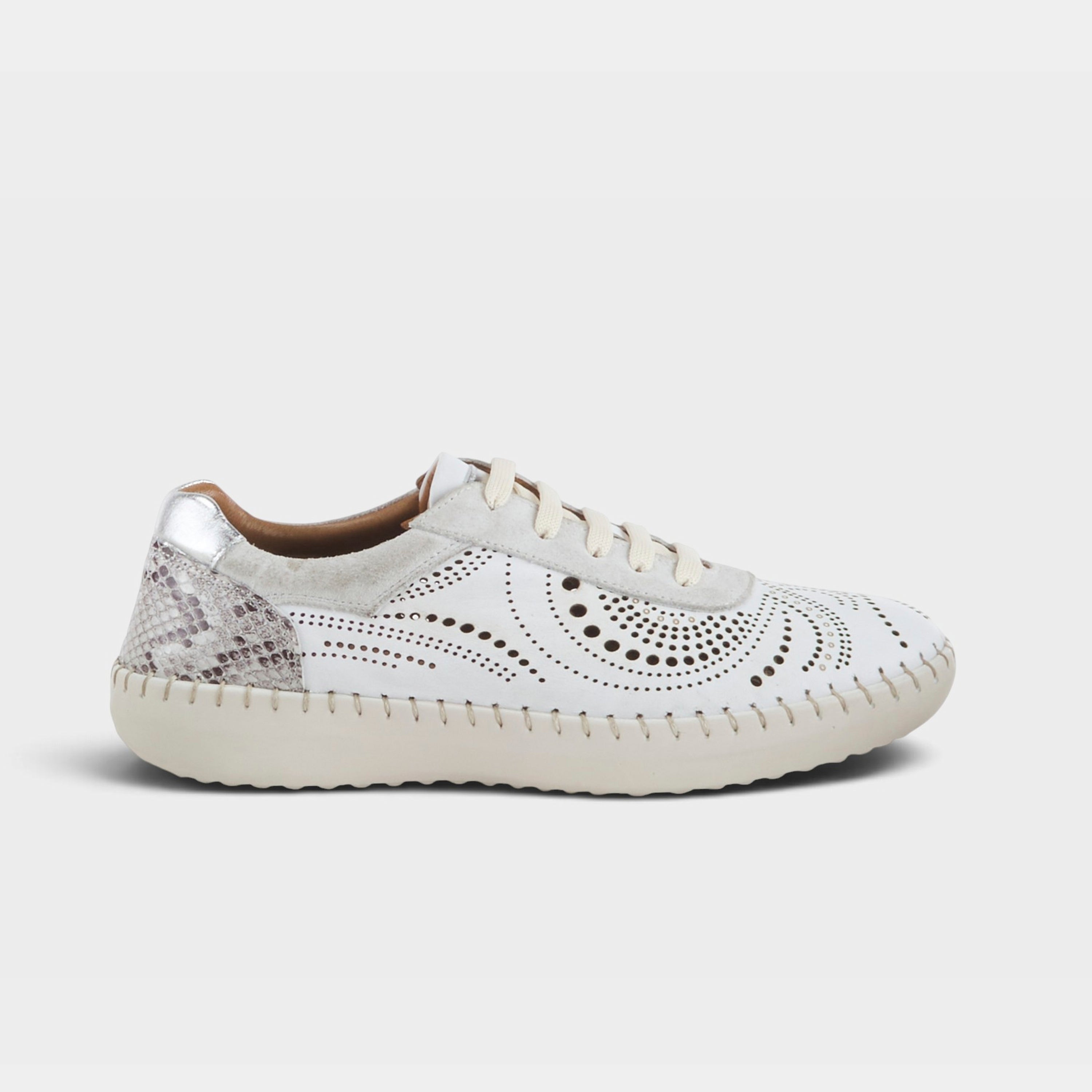 Spring Step Jumilla White Sneaker