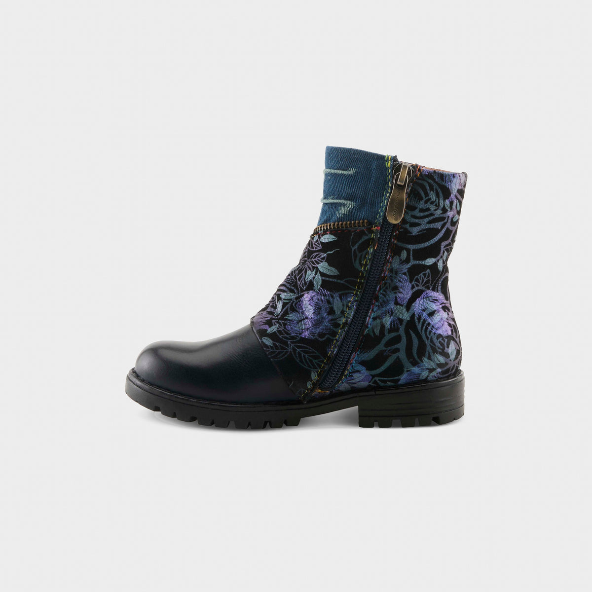 L'Artiste – K-AVRILROSE – BLUE MULTI – Kids Boots