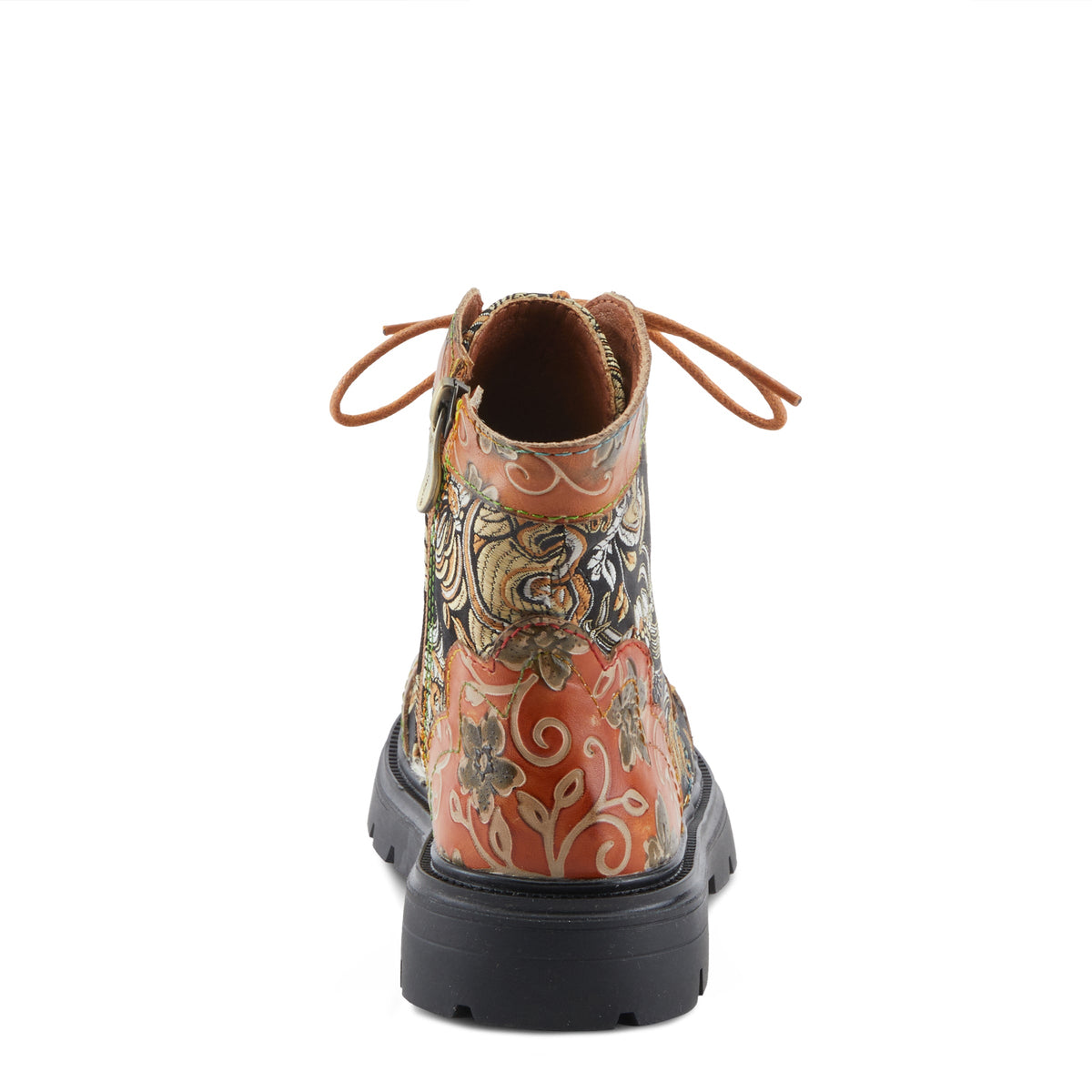 L'Artiste L'ARTISTE K-FANTASTICA KIDS BOOT boot in camel multi with handcrafted leather design