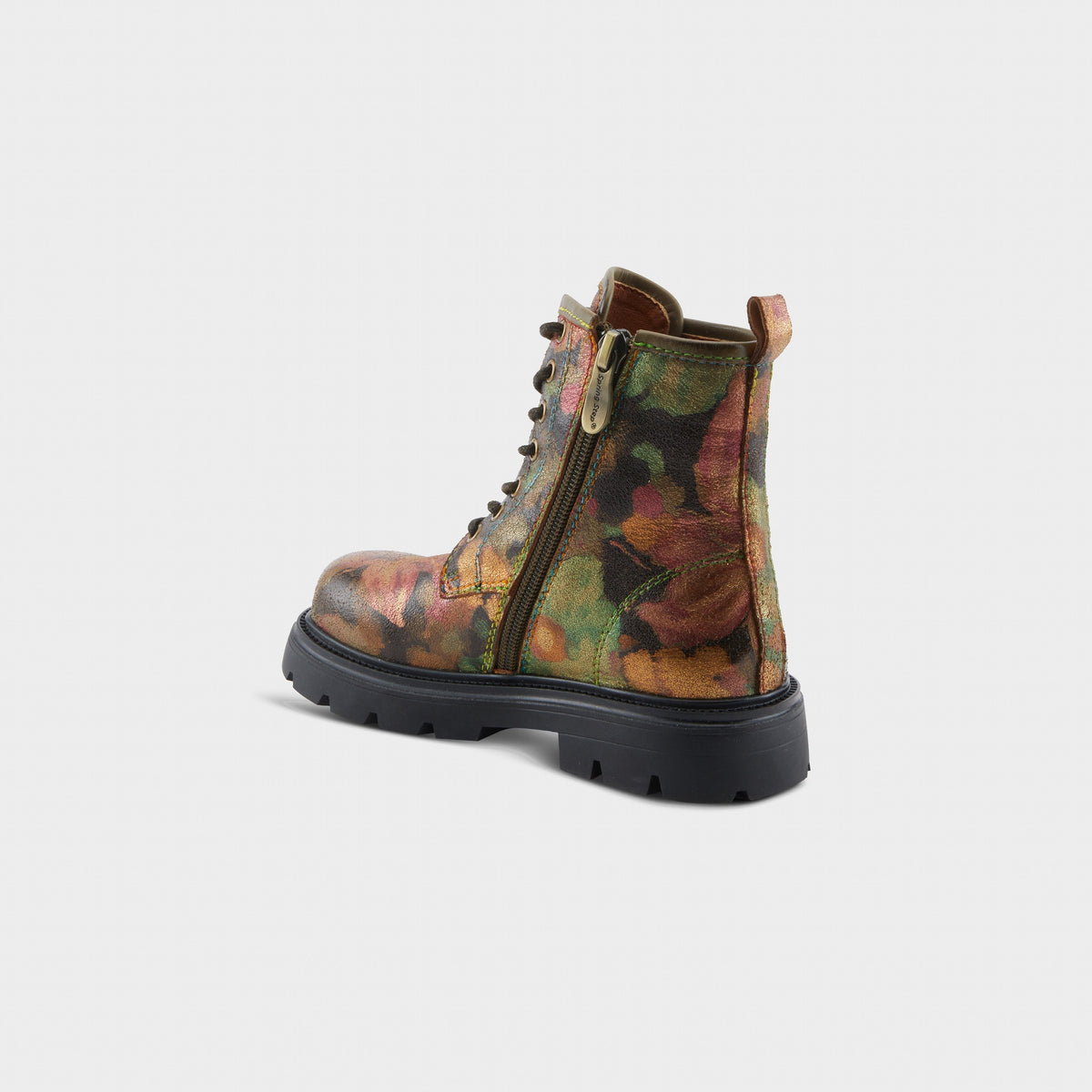 L'Artiste – K-FLEURILLA – OLIVE MULTI – Kids Boots