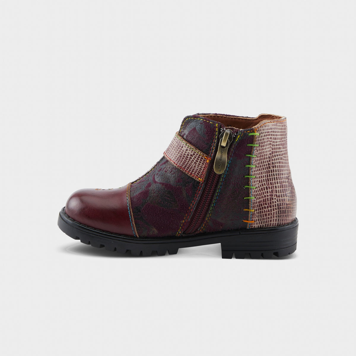 L'Artiste – K-GEORGIE – BORDEAUX MULTI – Kids Boots
