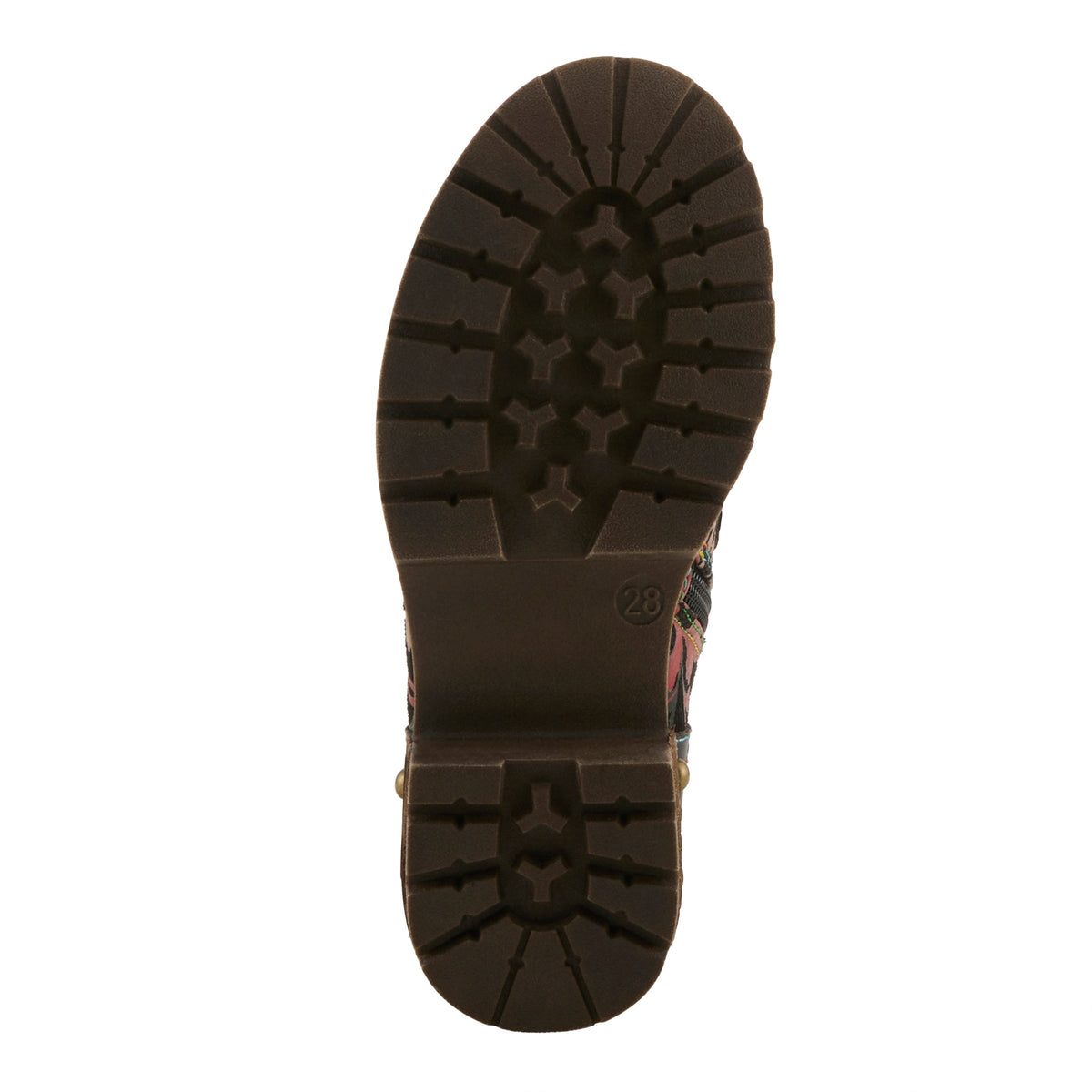 L'Artiste L'ARTISTE K-JACKIE KIDS BOOT boot in black multi with handcrafted leather design