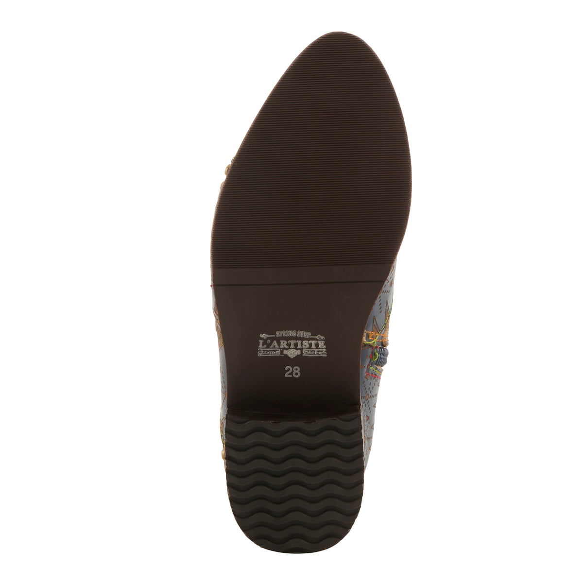 L'Artiste L'ARTISTE K-NAVEED KIDS BOOT boot in blue with handcrafted leather design