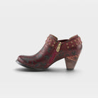 L'Artiste Kacielou shoes in Mahogany, side view