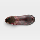 L'Artiste Kacielou shoes in Mahogany, top view