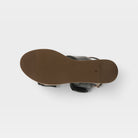 Spring Step Kacper Black Multi Wedge Sandal