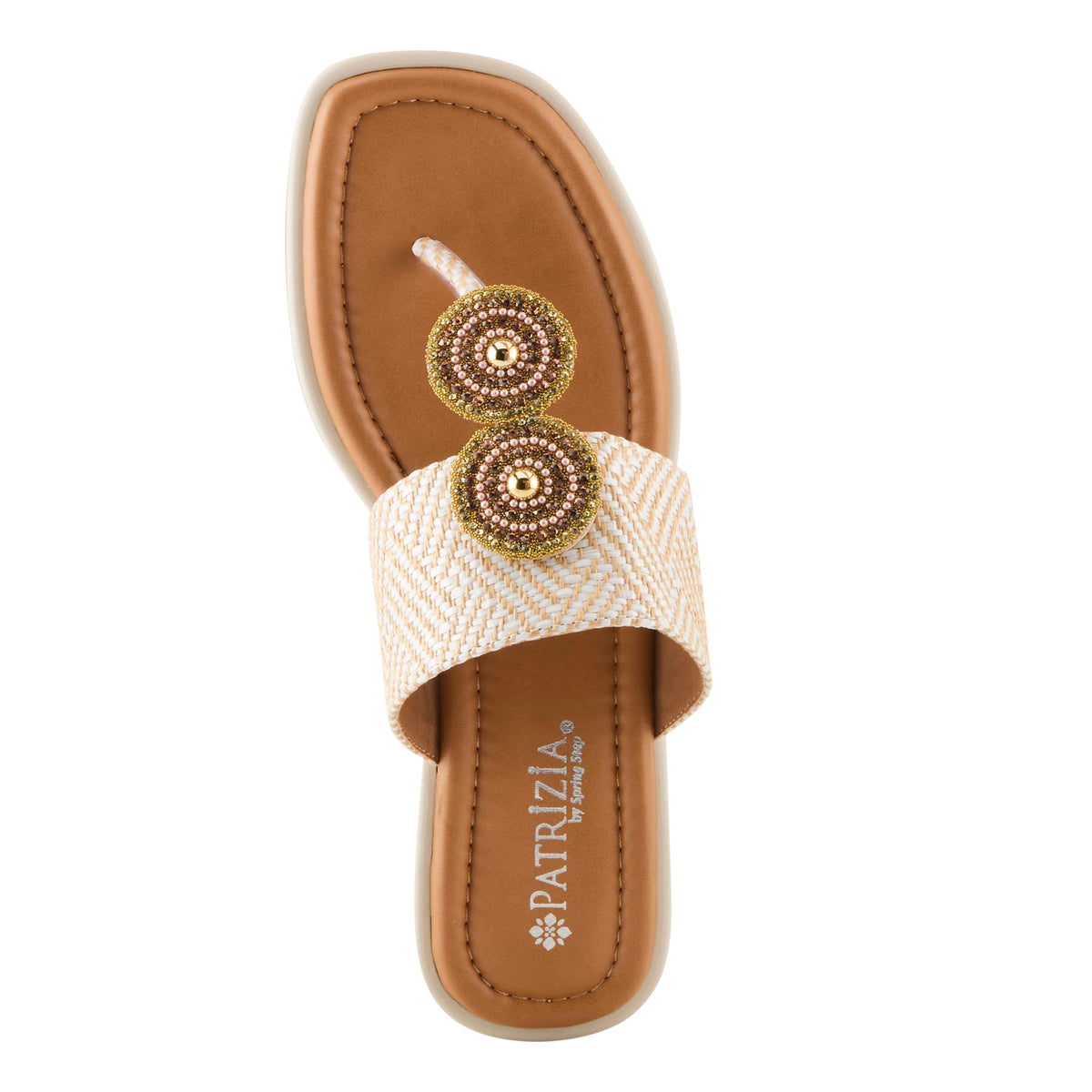 Patrizia PATRIZIA KAHLI SANDALS sandal in beige multi with stylish fashion design