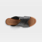 Spring Step Kaiyah Black Wedge Sandal