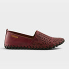 Spring Step Kapri Bordeaux Slip-On Casual Shoe