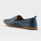 Spring Step Kapri Navy Slip-On Casual Shoe