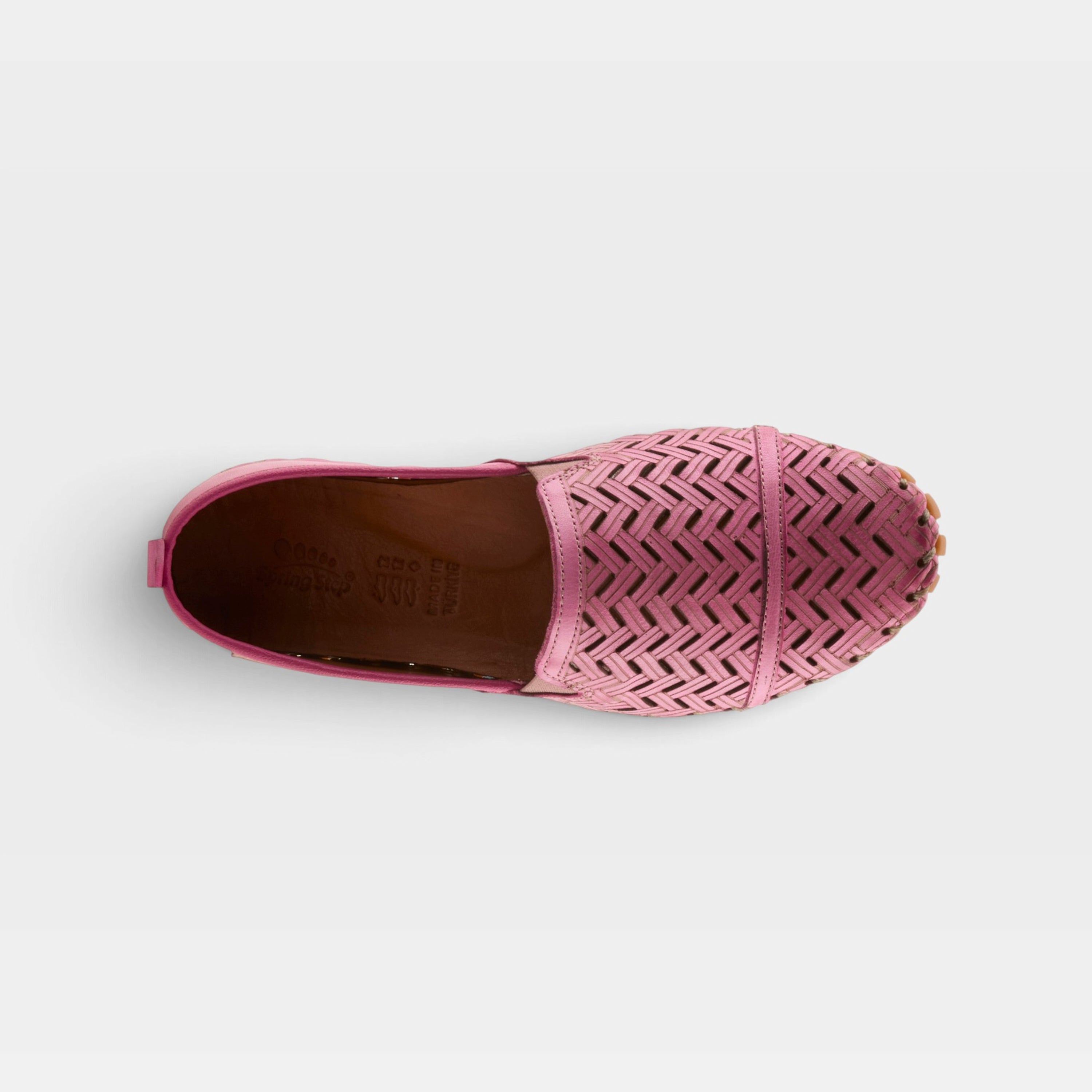 Spring Step Kapri Pink Slip-On Casual Shoe