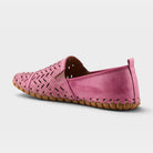 Spring Step Kapri Pink Slip-On Casual Shoe