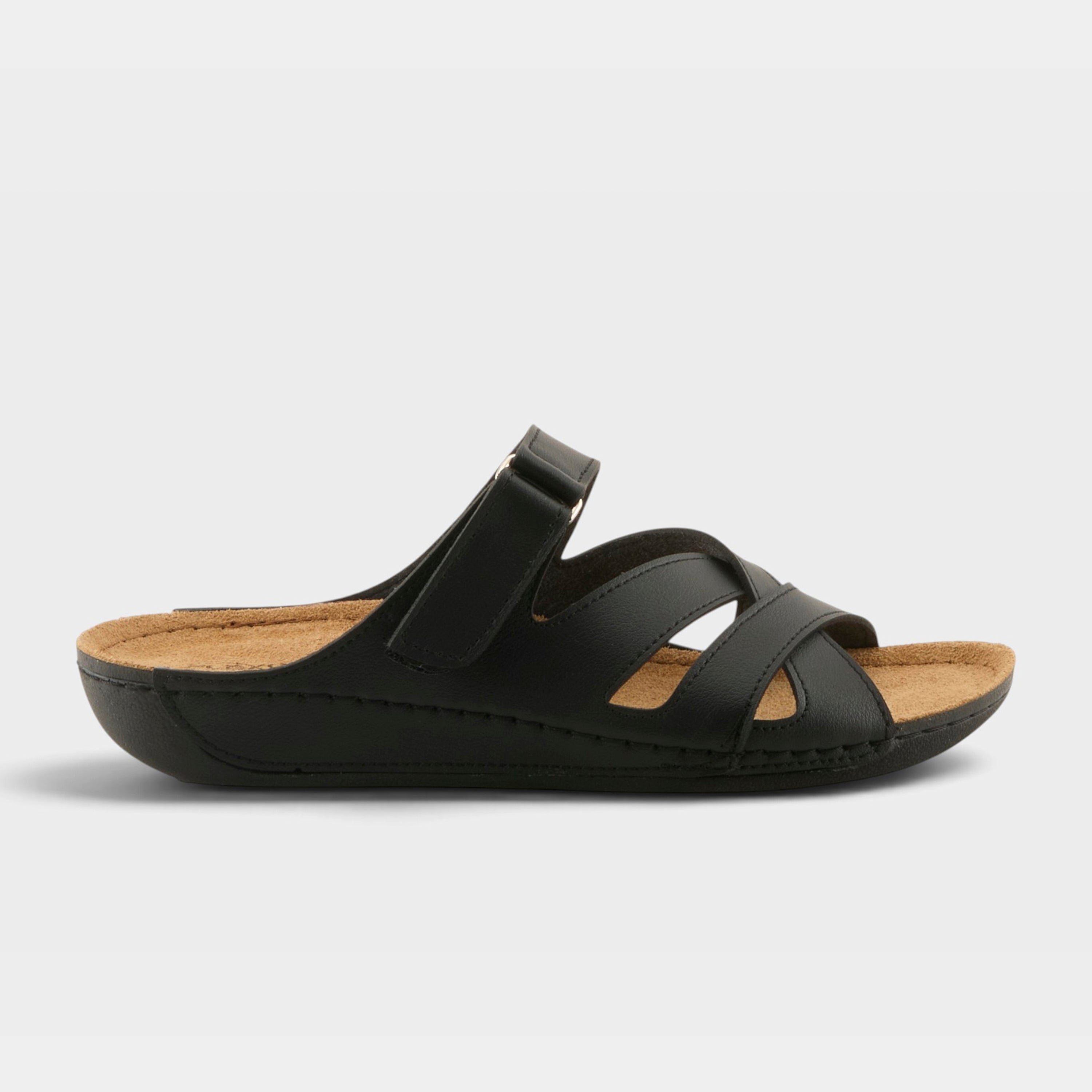 Flexus Karl Black Sandal