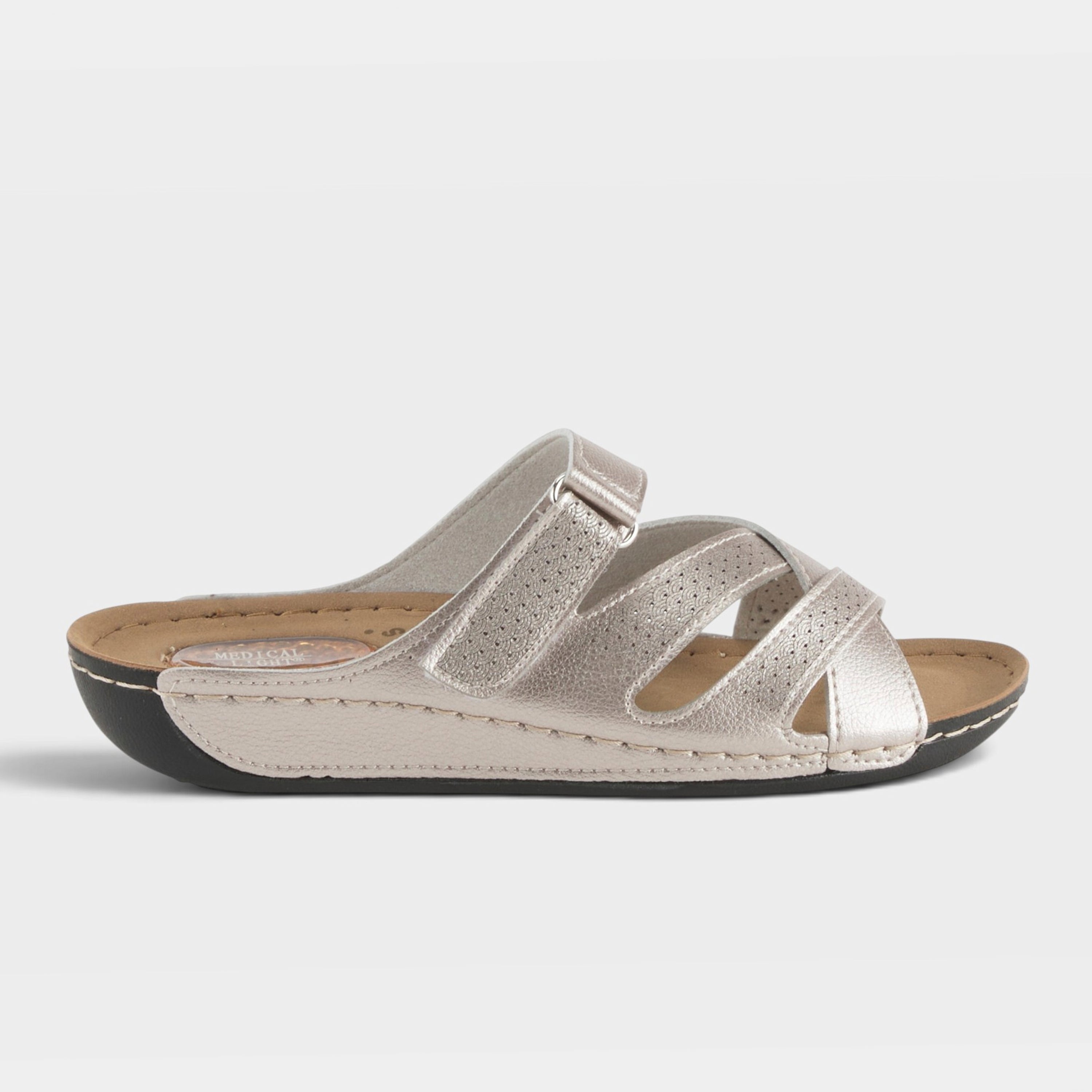 Flexus Karl Silver Sandal