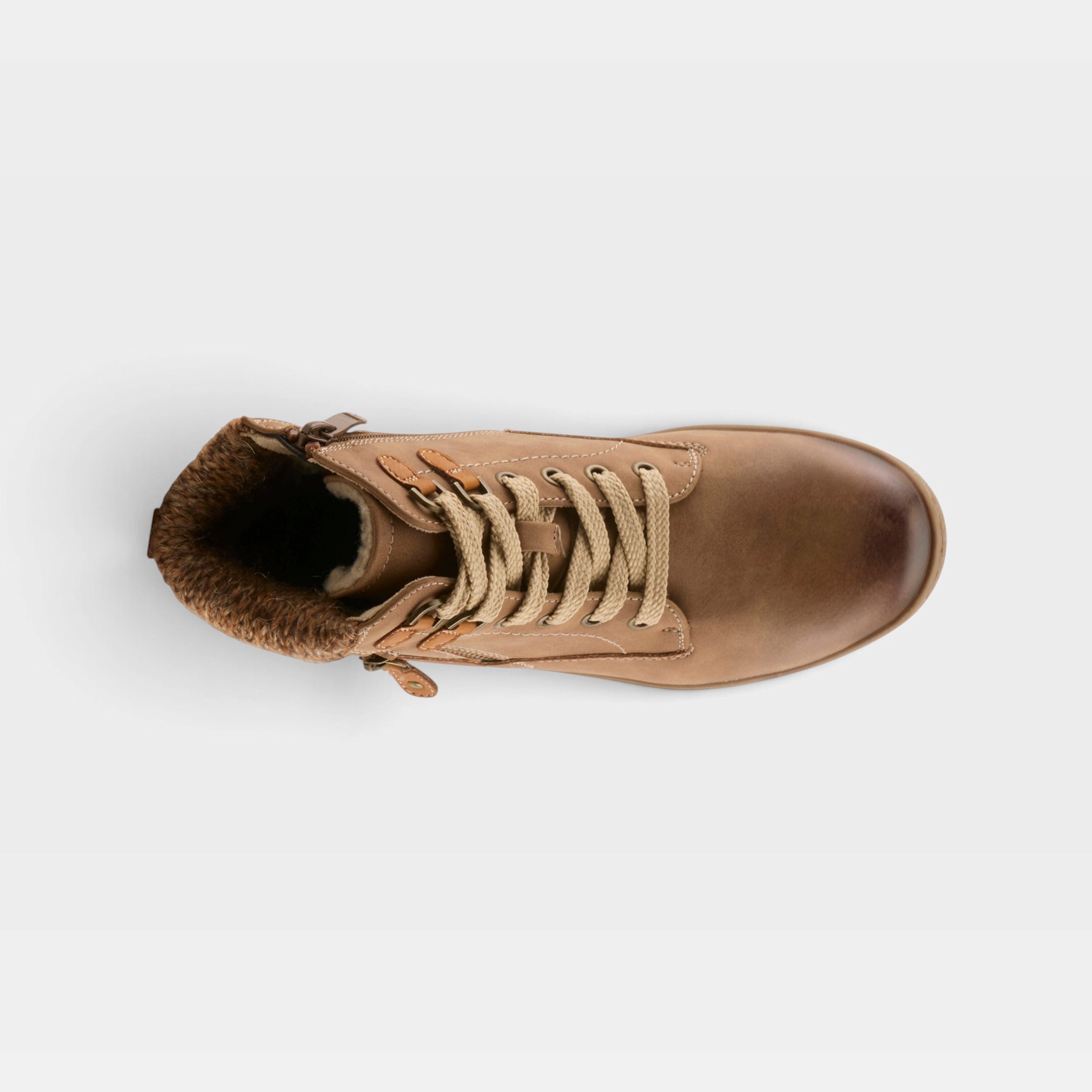 Spring Step Relife Karlene Medium Brown Bootie