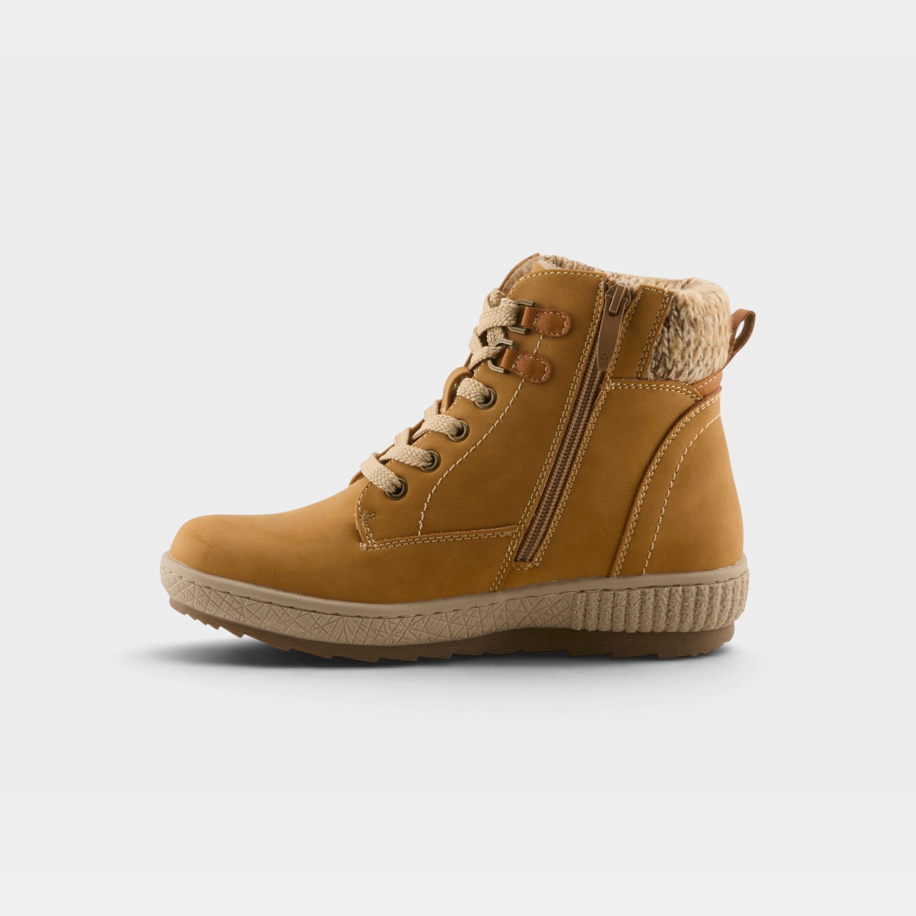 Spring Step Relife Karlene Mustard Bootie
